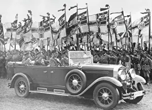 Stahl: Stahlhelm roll call in Berlin, 1932
