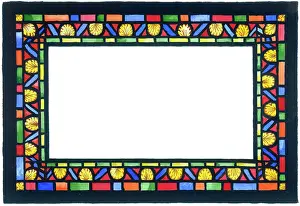 Mckeown: Stained Glass Border design