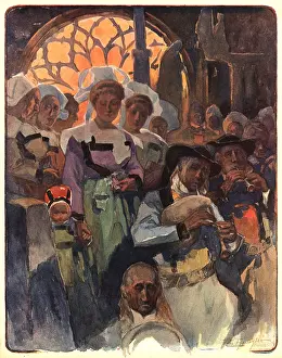 Balluriau: Stained Glass, The Breton Pardon