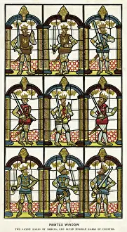 Glassware: STAINED GLASS CHESHIRE