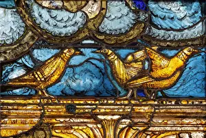 Carron: Stained glass, Cite du Vitrail, Hotel-Dieu-Le-Comte, Troyes