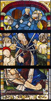 Grisaille: Stained glass, Cite du Vitrail, Hotel-Dieu-Le-Comte, Troyes