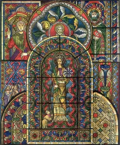 Contained: Stained Glass Window