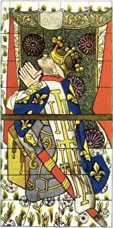 Supplication: Stained Glass Window