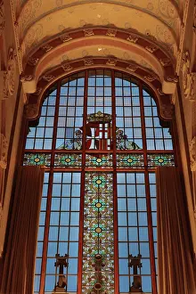 Granell: Stained glass window, Administration Pavilion