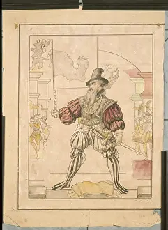 Prosper: Stained-glass window in the Louvre