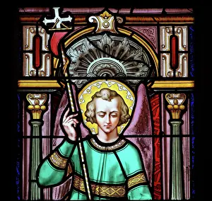 Verdon: Stained glass window, Royal Chapel, Cordouan Lighthouse