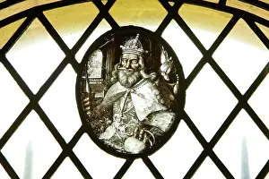 Unkown: Stained-glass window, Tower of London