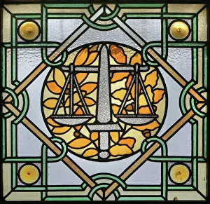 Interlace: Stained glass window, Tribunal Correctionnel
