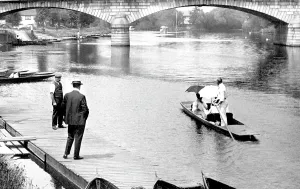 Staines: Staines, Boating 1907