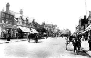 Staines: Staines, High Street 1907