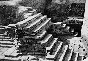 Stair: Stair fundaments of the Babylonian Tower