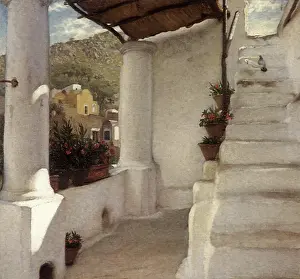 Whitewash: Staircase at Capri Home, by Leighton