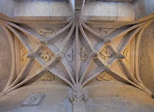 Banisters: Staircase ceiling, Chateau d'Azay-le-Rideau
