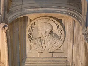 Banisters: Staircase ceiling, Chateau d'Azay-le-Rideau