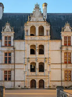 Banisters: Staircase, Chateau d'Azay-le-Rideau