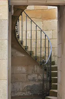 Gironde: Staircase, Cordouan Lighthouse, Gironde, Aquitaine, France