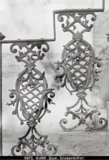 Gurk: Staircase grille in Gurk