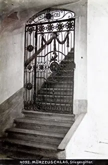 Styria: Staircase grille in Murzzuschlag