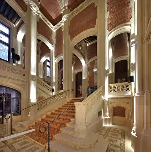 Monnaie: Staircase of honour, Citeco, Musee de l'Economie