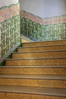 Linstitut: Staircase, Institut Pere Mata, Reus, Catalonia, Spain