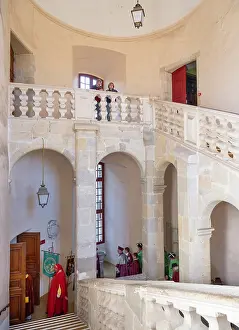 Archeveques: Staircase, Musee d'Art et d'Histoire, Palais des Archeveques