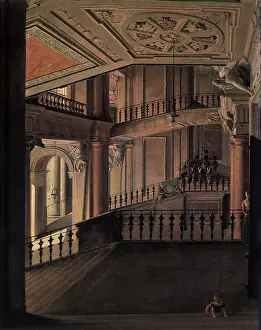 Crawls: Staircase in Palace. Berlin