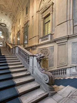 Banister: Staircase, Palazzo Madama