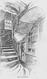 Characterful: The stairway of the Old Cheshire Cheese