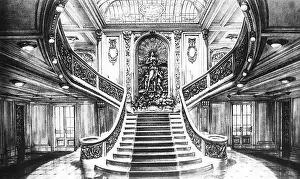 Stairway: Stairway on the Saturnia, 1927