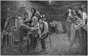 Counts: Stale Beer Dive - Mulberry Steet Bend, New York, USA 1891