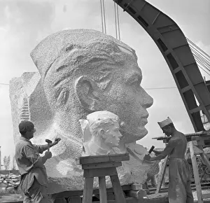 Jiri: Stalin memorial - monument, sculpture