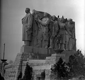 Criticised: Stalin monument memorial sculpture
