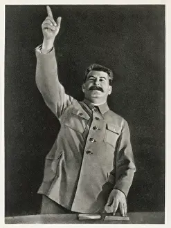 Orating: Stalin Orating