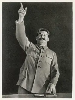 Orating: Stalin Orating
