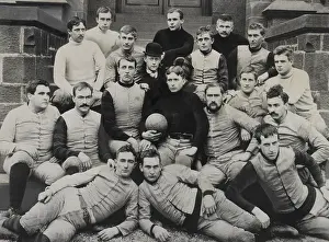 Rutgers: Stalwarts of Rutgers 1891 team. Group portrait