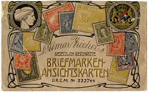 Philately: Stamp Card pack for card sets produced by Ottmar Zeihar