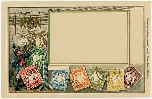 May16: Stamp Card produced by Ottmar Zeihar - Bavaria, Germany