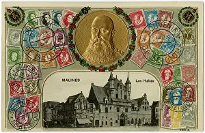 Philatelic: Stamp Card produced by Ottmar Zeihar - Belgium, Malines