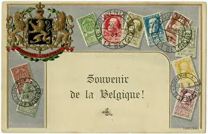 Philatelic: Stamp Card produced by Ottmar Zeihar - Belgium