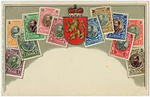 Philatelic: Stamp Card produced by Ottmar Zeihar - Bulgaria