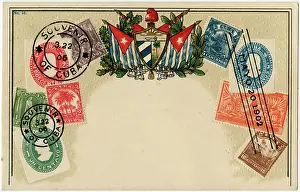 Philatelic: Stamp Card produced by Ottmar Zeihar - Cuba