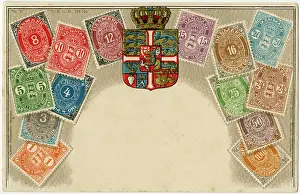 Philately: Stamp Card produced by Ottmar Zeihar - Denmark