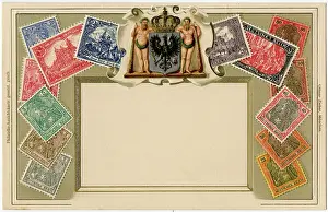 Philatelic: Stamp Card produced by Ottmar Zeihar - Germany