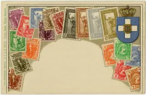 May16: Stamp Card produced by Ottmar Zeihar - Greece