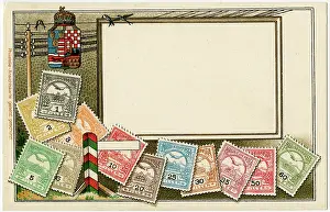 Philatelic: Stamp Card produced by Ottmar Zeihar - Hungary