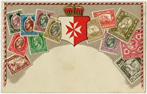 May16: Stamp Card produced by Ottmar Zeihar - Malta