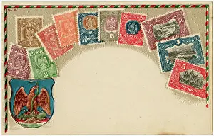 Philatelic: Stamp Card produced by Ottmar Zeihar - Mexico