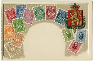 Philatelic: Stamp Card produced by Ottmar Zeihar - Norway