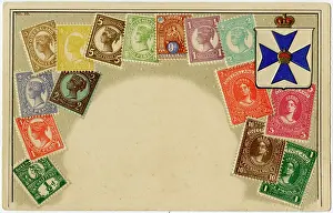 Philately: Stamp Card produced by Ottmar Zeihar - Queensland, Australia